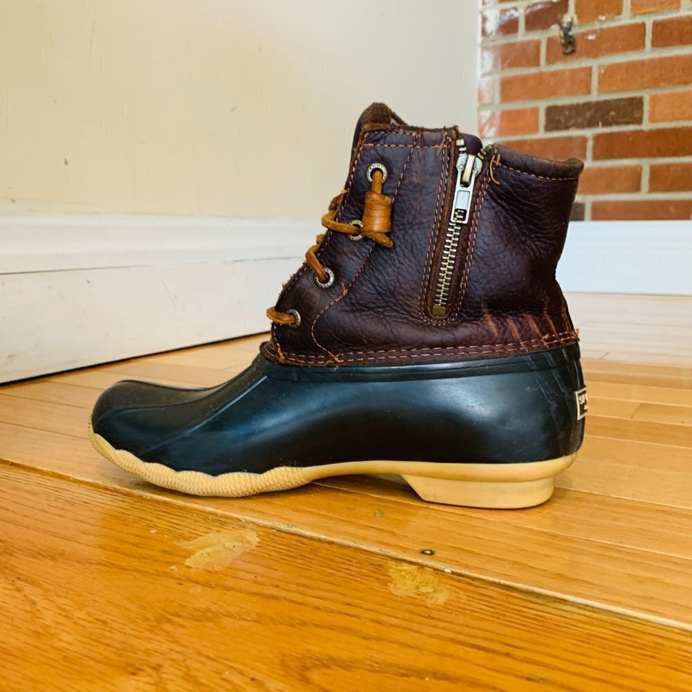 Sperry Top-Sider Saltwater Duck Boots Women's Brown - US 8 - Picture 5 of 14